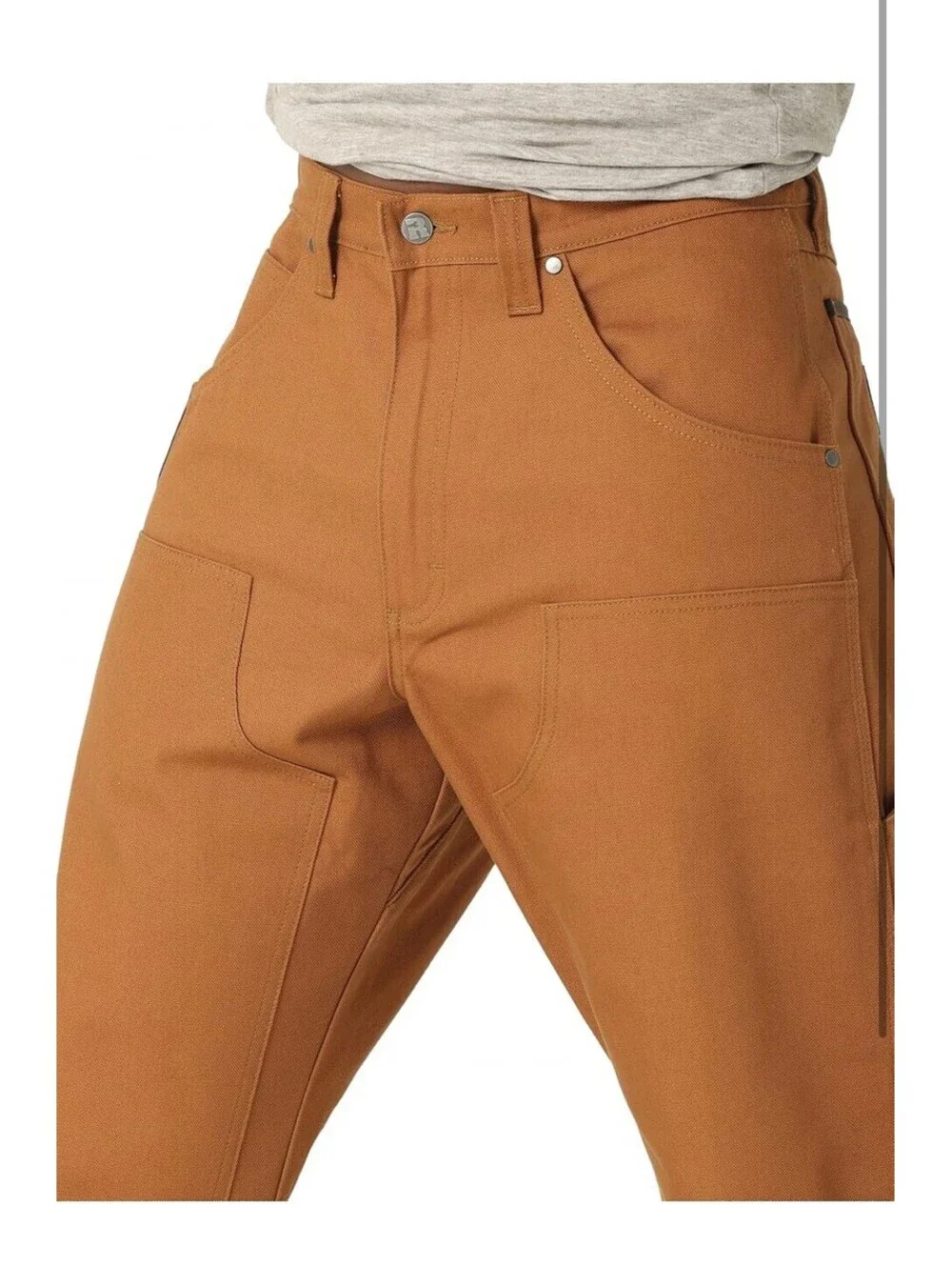 Wrangler Riggs Workwear Men's Relaxed Fit Utility Pant Size 46x34 Rubber (Rust)